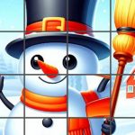 Happy Snowman Puzzle
